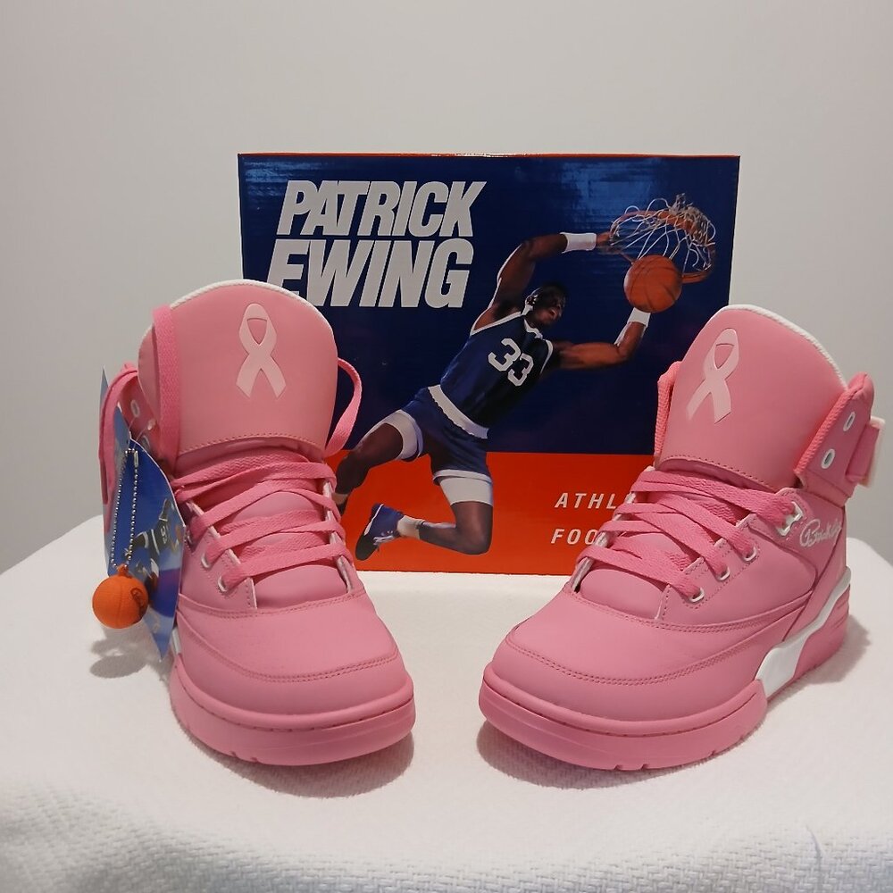 MEN'S SIZE 9.5 - EWING 33 HI BREAST CANCER CHARITY